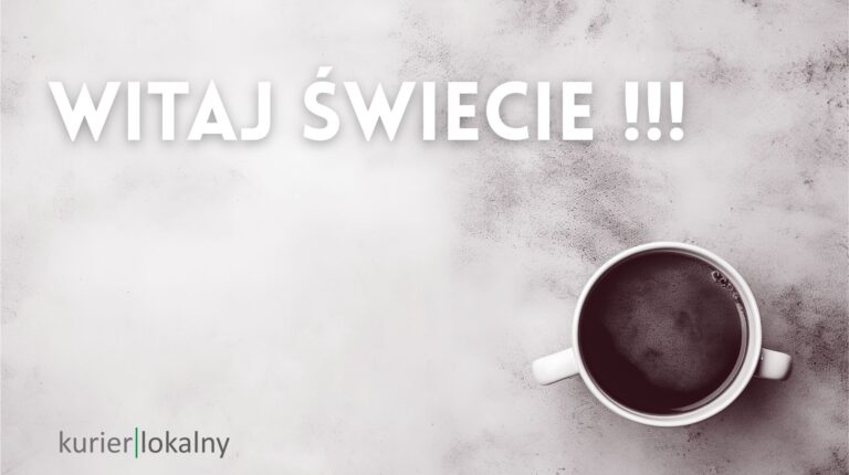 Witaj świecie!