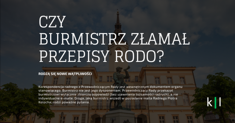 Spór o granice jawności w strzeleckim samorządzie.
